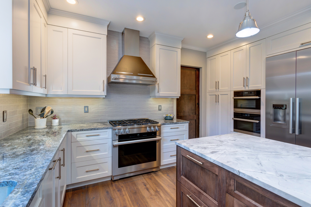 Kitchen remodeling, white shaker cabinets