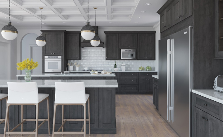 Townsquare Grey Misc Cabinets